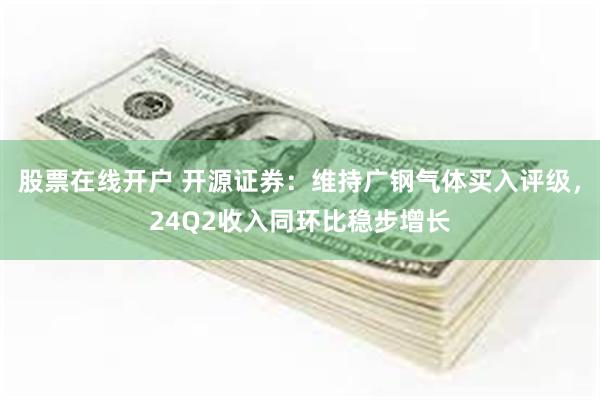 股票在线开户 开源证券：维持广钢气体买入评级，24Q2收入同环比稳步增长